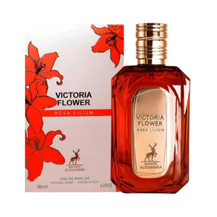 Victoria Flower Rosa Lilum Maison Alhambra Parfum au Maroc