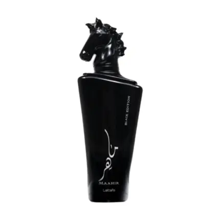 Maahir Black Edition Lattafa Parfum Homme 100ml au Maroc