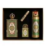 Queen of Arabia Lattafa Coffret Parfum Femme 100 ml + Format Voyage + Déodorant au maroc