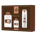Coffret Vintage Radio Lattafa Pride Parfum 100 ml + Format Voyage + Déodorant