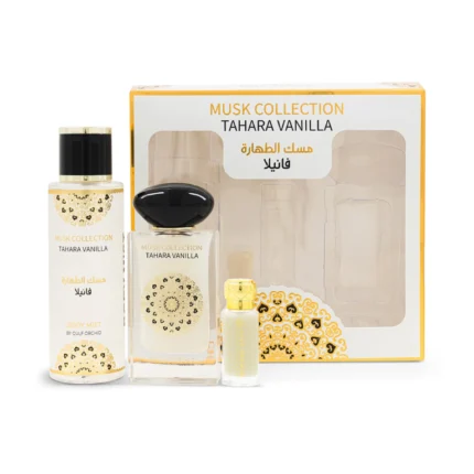 Coffret Cadeau Musc Tahara Vanille Gulf Orchid au maroc