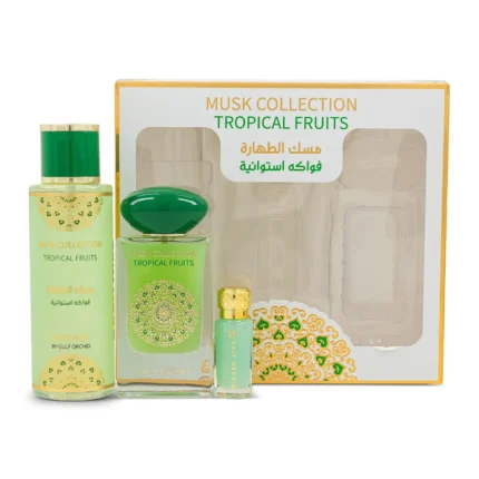 Coffret Cadeau Musk Tahara Tropical Fruits Gulf Orchid au maroc